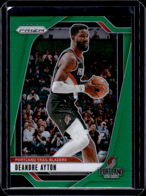 2024-25 Panini Prizm #5 Deandre Ayton Prizms Green