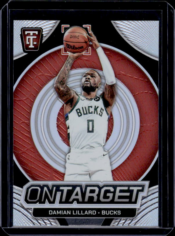 2024-25 Panini Totally Certified #5 Damian Lillard On Target Mirror