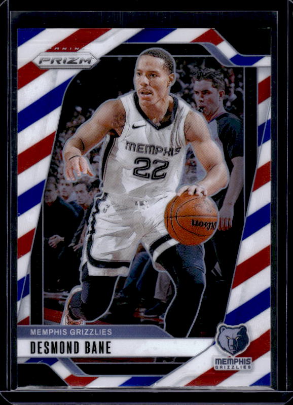 2024-25 Panini Prizm #125 Desmond Bane Prizms Red White and Blue