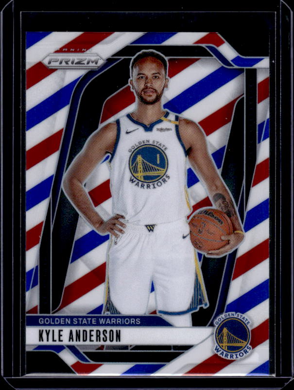 2024-25 Panini Prizm #37 Kyle Anderson Prizms Red White and Blue