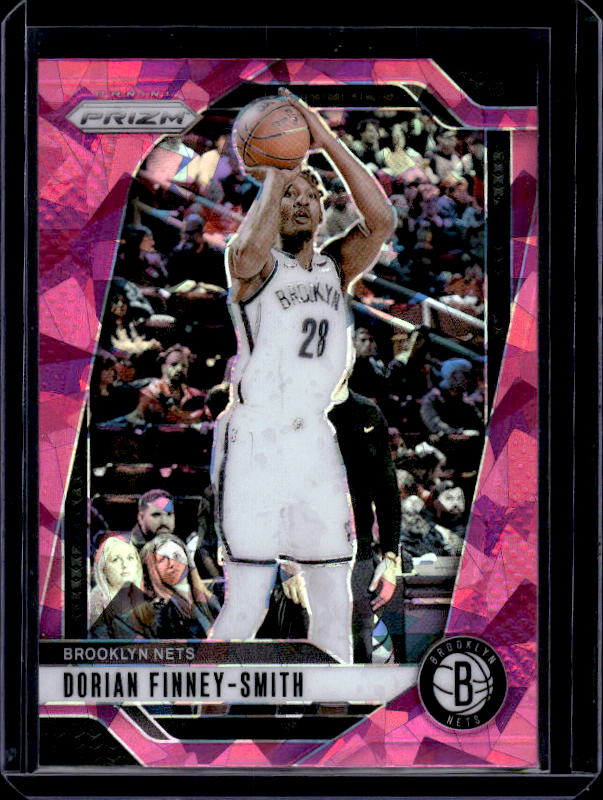 2024-25 Panini Prizm #108 Dorian Finney-Smith Prizms Pink Ice