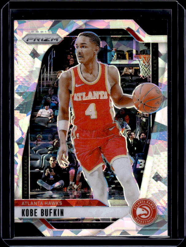 2024-25 Panini Prizm #166 Kobe Bufkin Prizms Ice