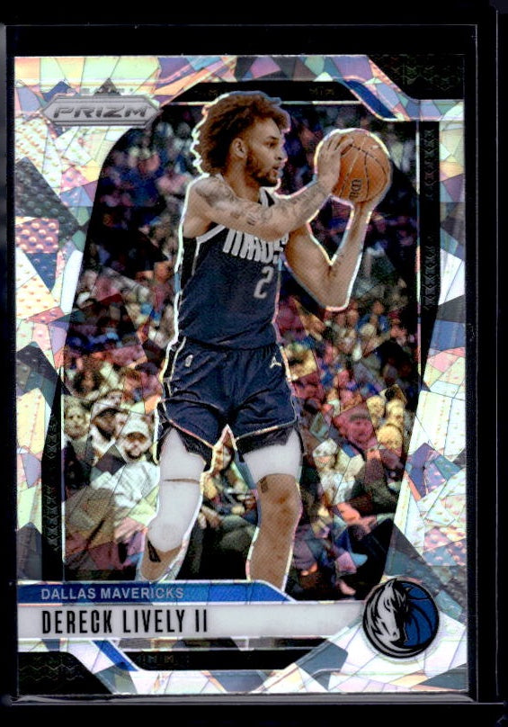 2024-25 Panini Prizm #214 Dereck Lively II Prizms Ice