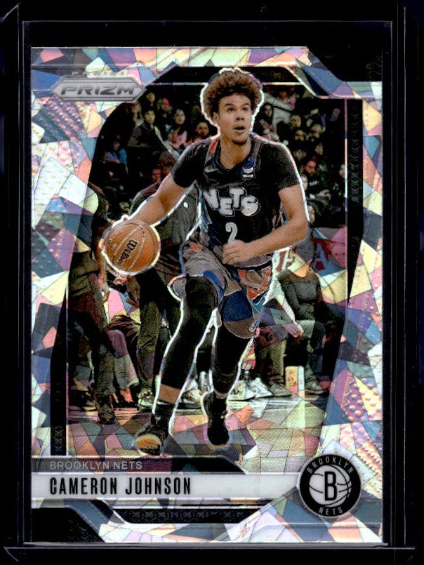 2024-25 Panini Prizm #202 Cameron Johnson Prizms Ice