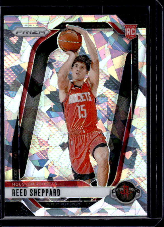 2024-25 Panini Prizm #268 Reed Sheppard Prizms Ice