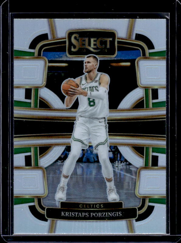 2023-24 Panini Select #62 Kristaps Porzingis Silver Prizms