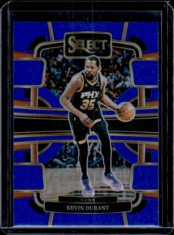 2023-24 Panini Select #2 Kevin Durant Blue Prizms