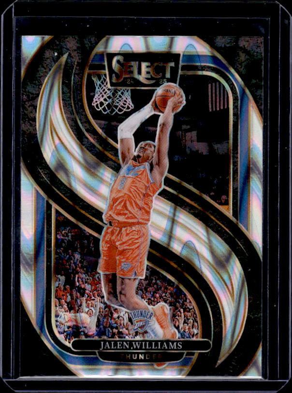 2024-25 Panini Select #124 Jalen Williams Tectonic Prizm