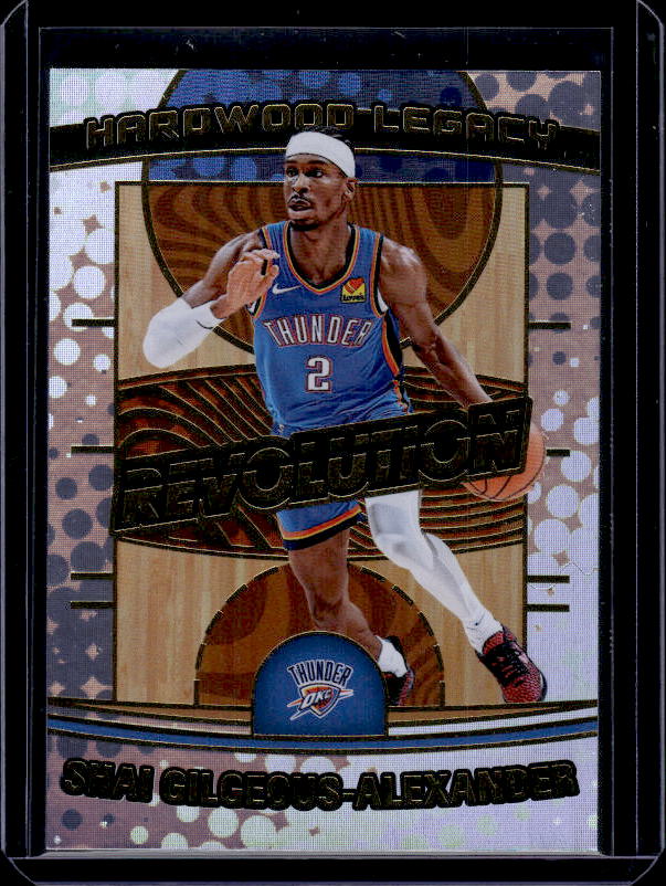 2024-25 Panini Revolution #5 Shai Gilgeous-Alexander Hardwood Legacy