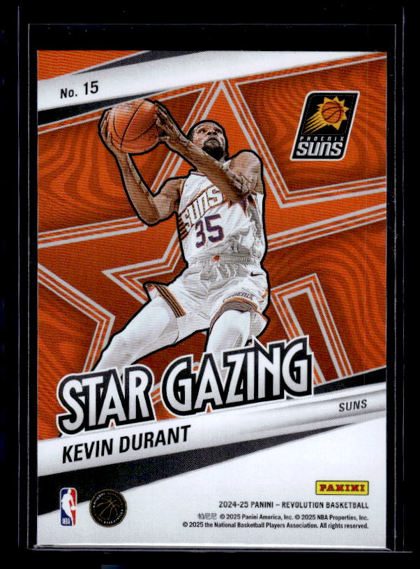 2024-25 Panini Revolution #15 Kevin Durant Star Gazing
