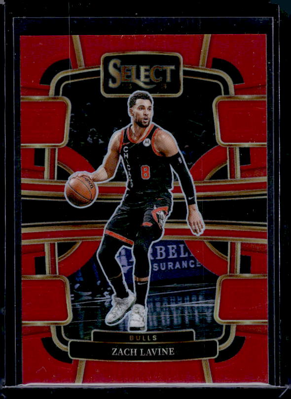 2023-24 Panini Select #16 Zach LaVine Red Prizms #/199