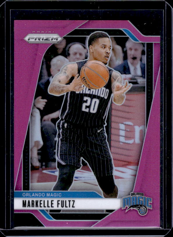 2024-25 Panini Prizm #199 Markelle Fultz Prizms Pink #/249