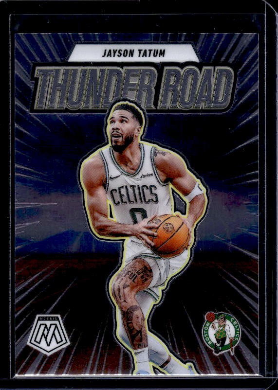 2024-25 Panini Mosaic #6 Jayson Tatum Thunder Road