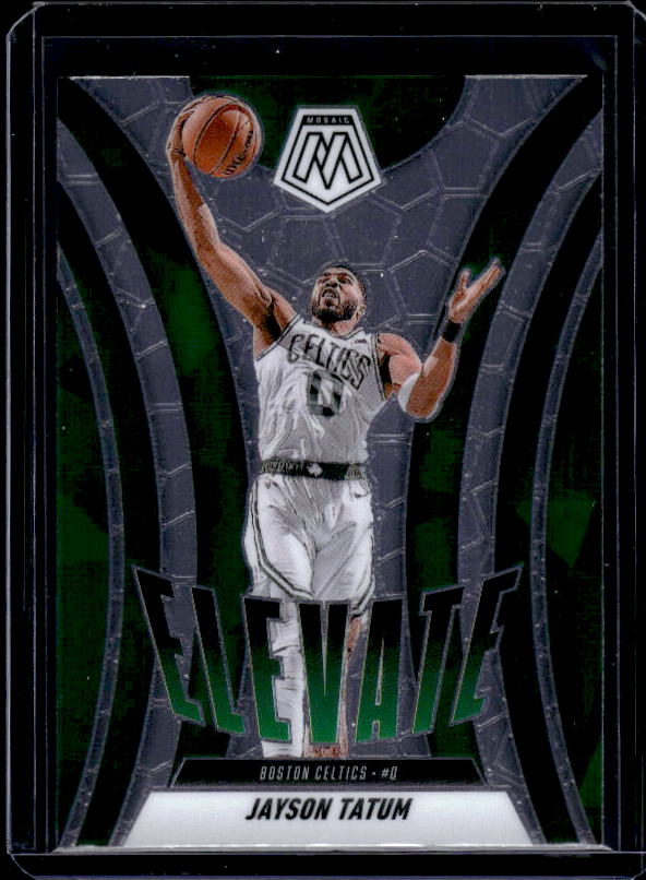 2024-25 Panini Mosaic #4 Jayson Tatum Elevate
