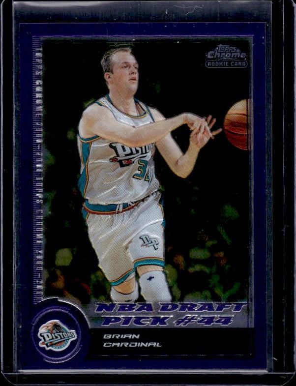 2000-01 Topps Chrome #177 Brian Cardinal #/1999