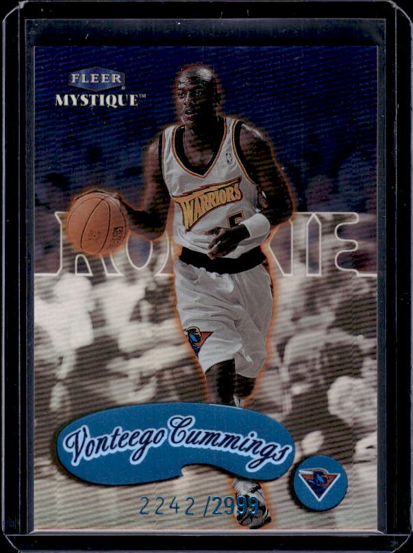 1999-00 Fleer Mystique #132 Vonteego Cummings #/2999