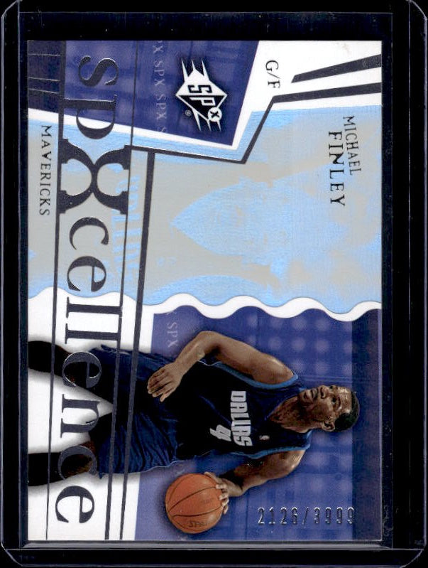 2003-04 SPx #117 Michael Finley #/3999