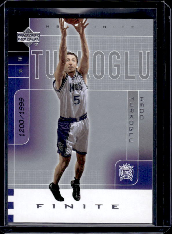 2002-03 Upper Deck Finite #83 Hedo Turkoglu #/1999