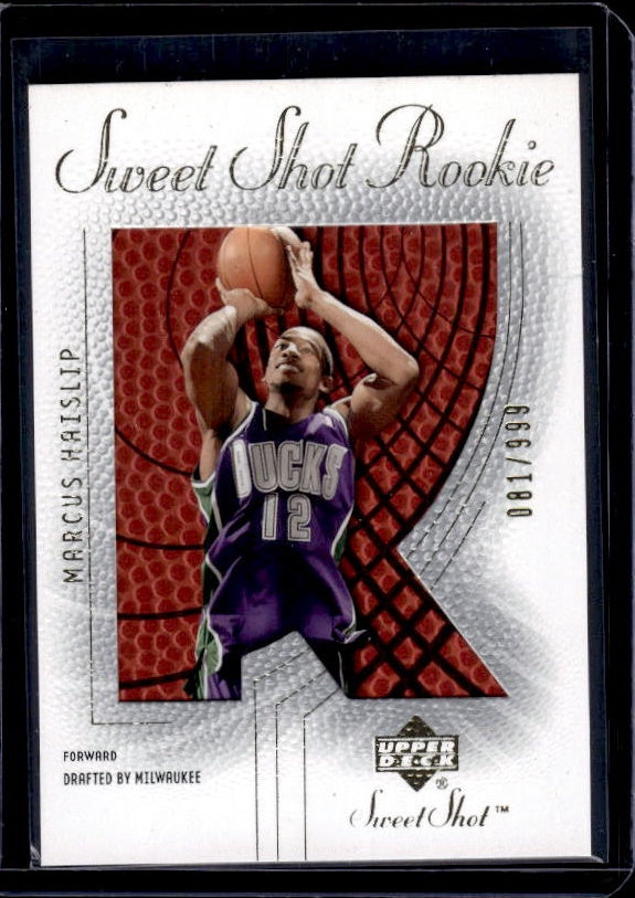 2002-03 Upper Deck Sweet Shot #120 Marcus Haislip #/999