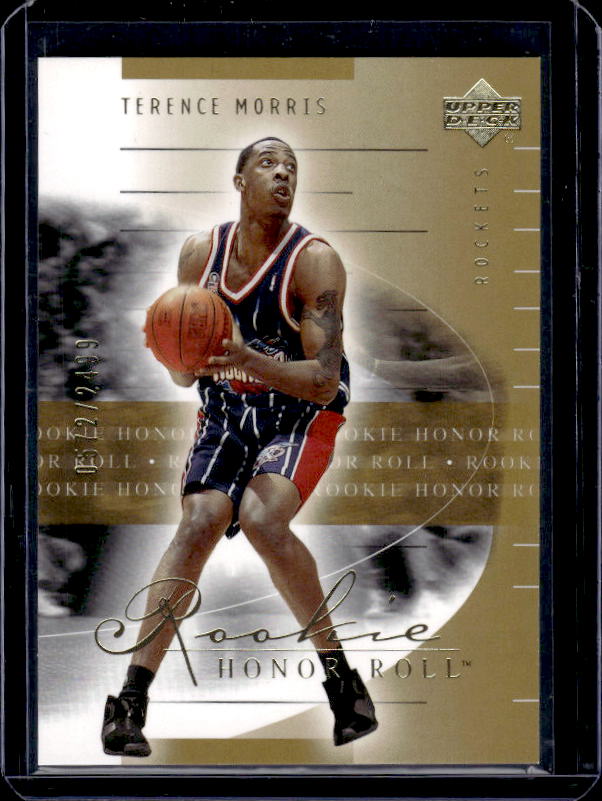 2001-02 Upper Deck Honor Roll #94 Terence Morris #/2499