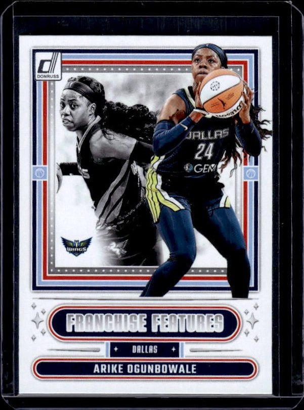 2025 Donruss WNBA #3 Arike Ogunbowale Franchise Features