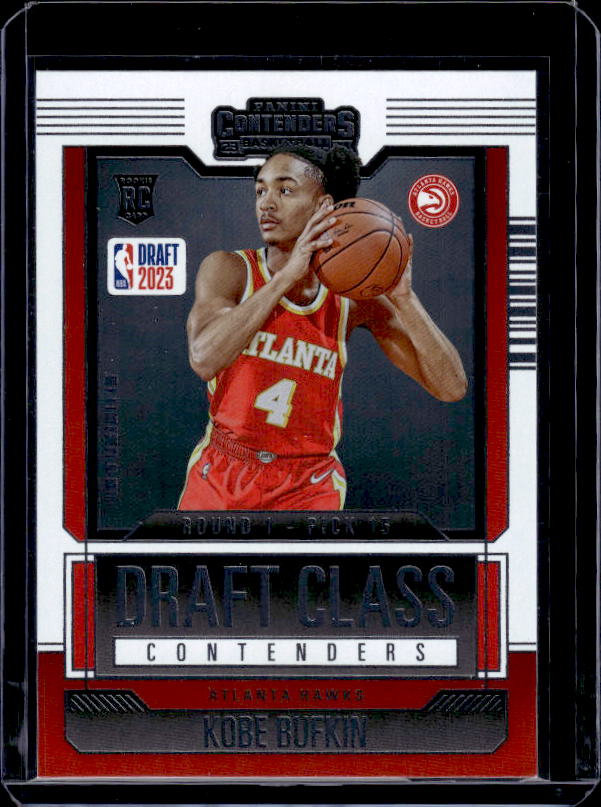 2023-24 Panini Contenders #2 Kobe Bufkin 2023 Draft Class Contenders