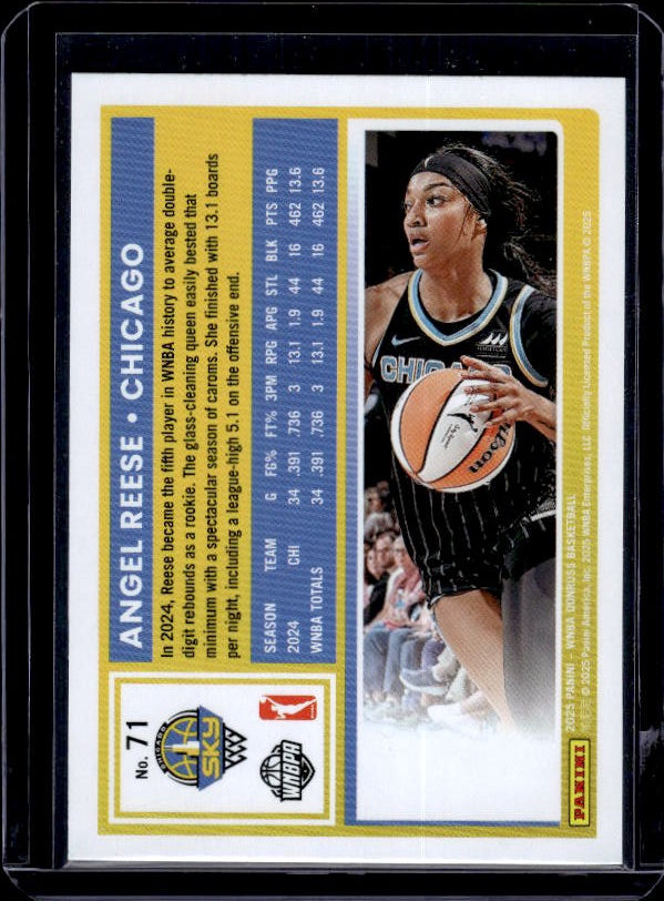 2025 Donruss WNBA #71 Angel Reese