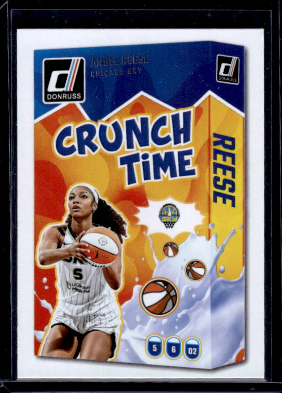 2025 Donruss WNBA #7 Angel Reese Crunch Time