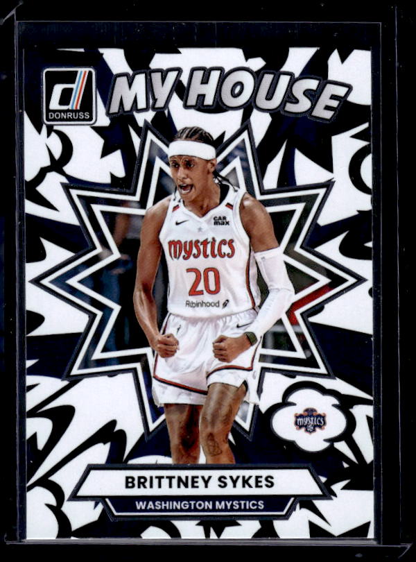 2025 Donruss WNBA #18 Brittney Sykes My House