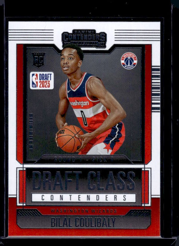 2023-24 Panini Contenders #8 Bilal Coulibaly 2023 Draft Class Contenders