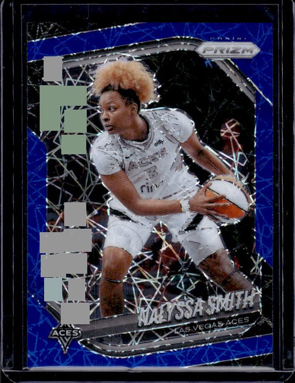 2025 Panini Prizm WNBA #119 NaLyssa Smith Blue Velocity Prizms