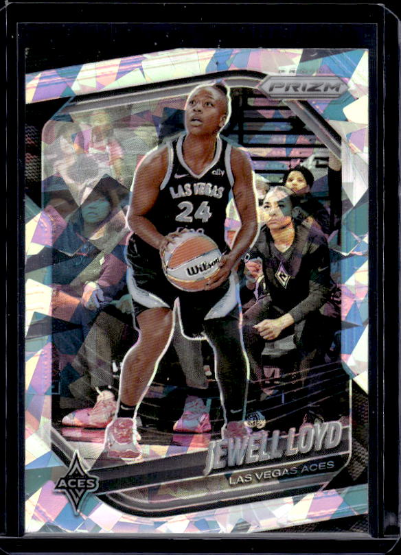2025 Panini Prizm WNBA #57 Jewell Loyd Ice Prizms