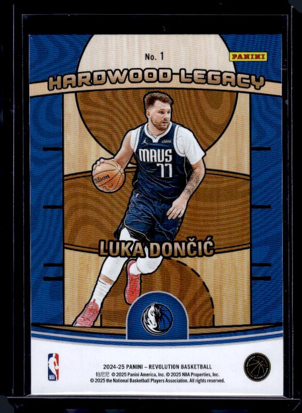 2024-25 Panini Revolution #1 Luka Doncic Hardwood Legacy