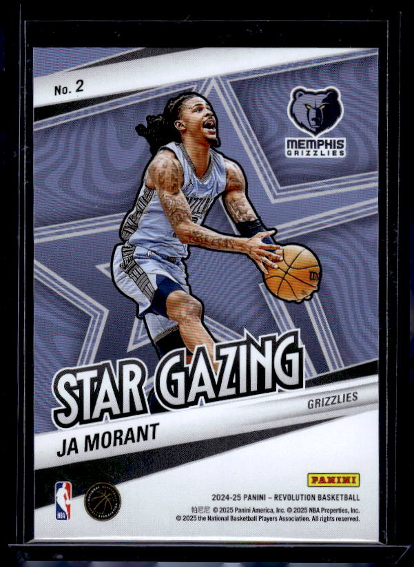2024-25 Panini Revolution #2 Ja Morant Star Gazing