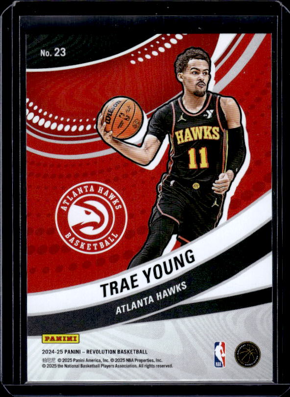 2024-25 Panini Revolution #23 Trae Young Vortex