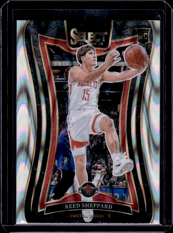 2024-25 Panini Select #366 Reed Sheppard Tectonic Prizm