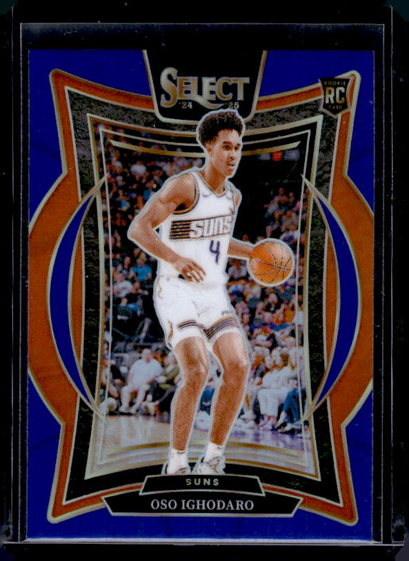 2024-25 Panini Select #75 Oso Ighodaro Blue Prizm