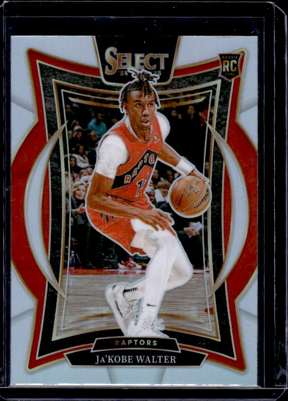 2024-25 Panini Select #96 Ja'Kobe Walter Silver Prizm