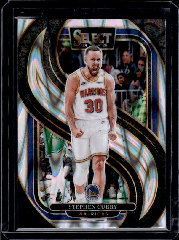 2024-25 Panini Select #143 Stephen Curry Tectonic Prizm