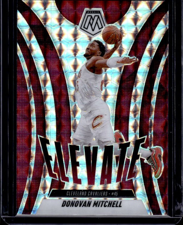 2024-25 Panini Mosaic #5 Donovan Mitchell Elevate Mosaic
