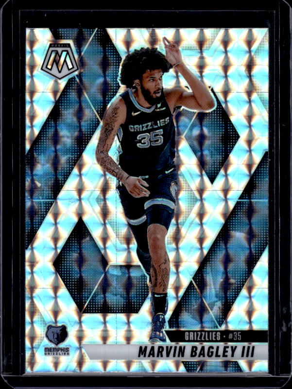 2024-25 Panini Mosaic #187 Marvin Bagley III Base Mosaic