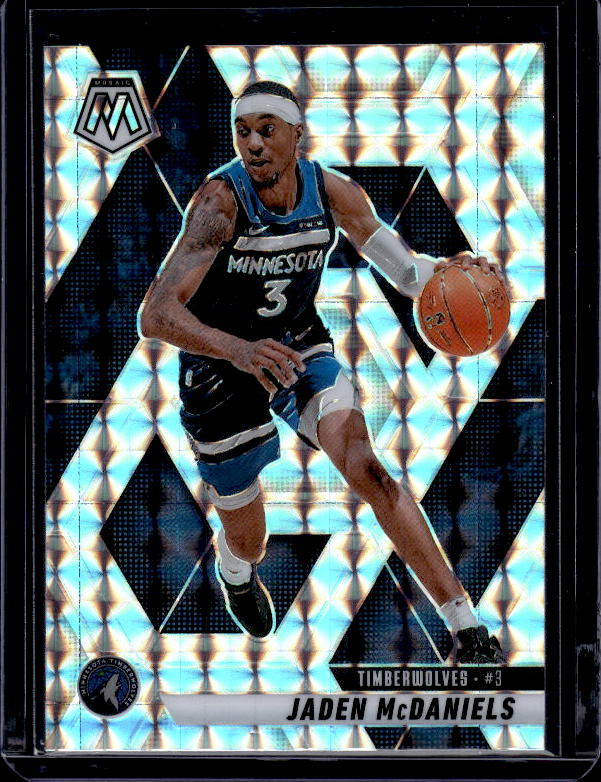 2024-25 Panini Mosaic #101 Jaden McDaniels Base Mosaic