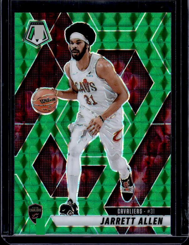 2024-25 Panini Mosaic #161 Jarrett Allen Green Mosaic