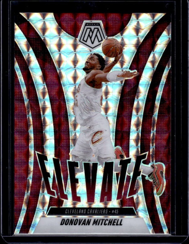 2024-25 Panini Mosaic #5 Donovan Mitchell Elevate Mosaic
