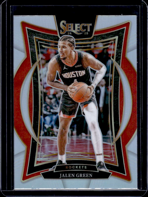 2024-25 Panini Select #47 Jalen Green Silver Prizm
