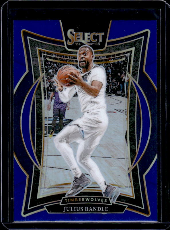 2024-25 Panini Select #45 Julius Randle Blue Prizm