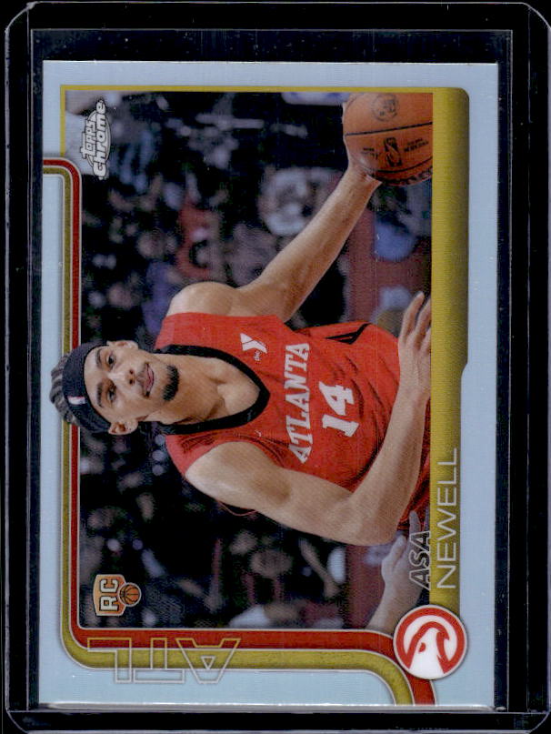 2025-26 Topps Chrome #273 Asa Newell Refractor