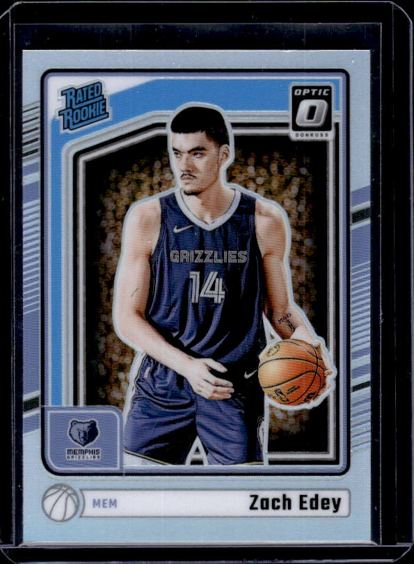 2024-25 Donruss Optic #288 Zach Edey Holo