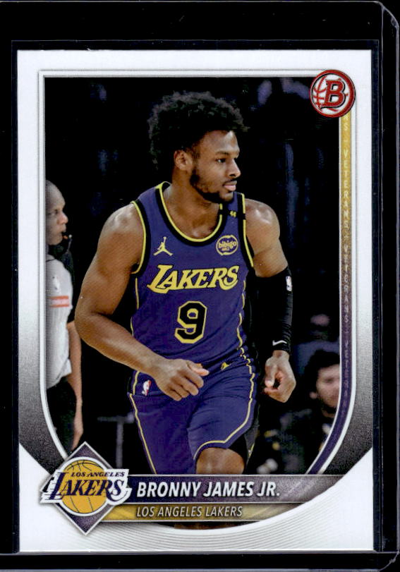 2025-26 Bowman #122 Bronny James Jr.
