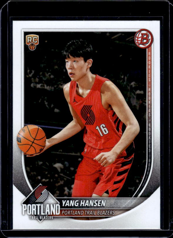 2025-26 Bowman #16 Yang Hansen